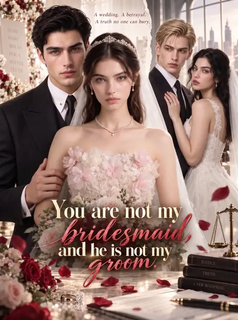 You are not my bridesmaid, and he is not my groom